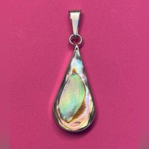 Abalone & Sterling Silver Pendant